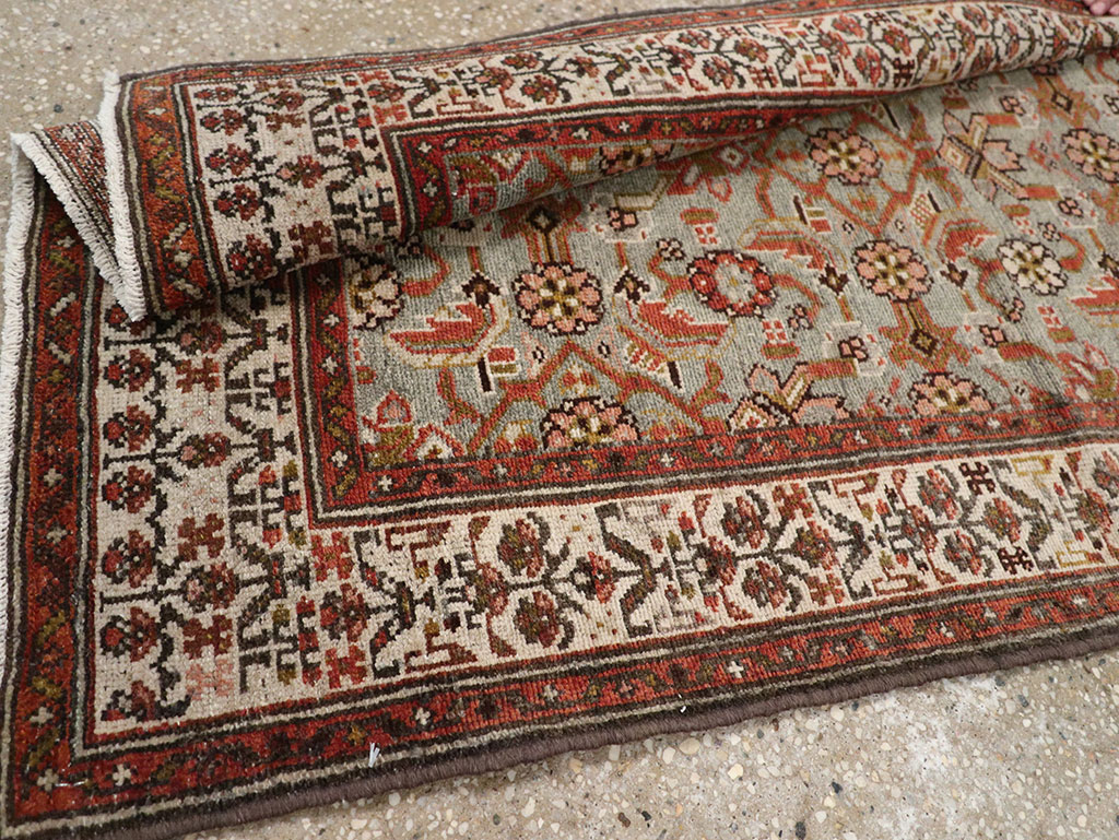 Antique Persian Malayer Runner, No.29201 - Staging
