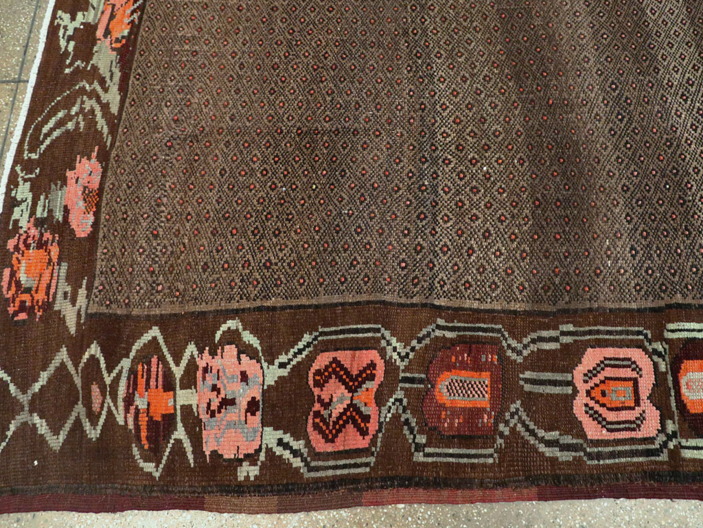 Vintage Turkish Anatolian Room Size Carpet, No.29225 - Staging