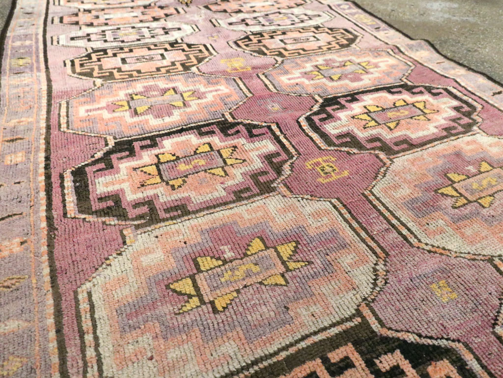 Vintage Turkish Anatolian Runner, No.29228 - Staging