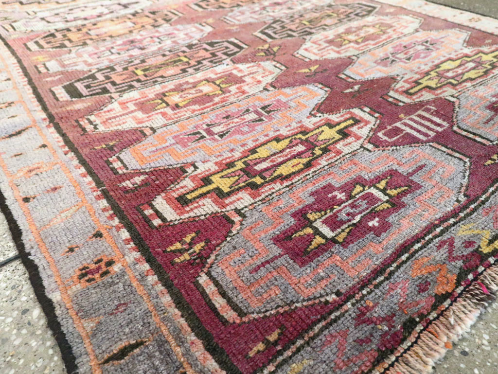 Vintage Turkish Anatolian Runner, No.29228 - Staging