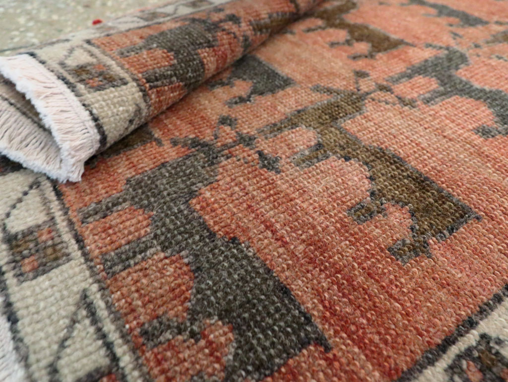 Vintage Anatolian Pictorial Rug, No.29230 - Staging