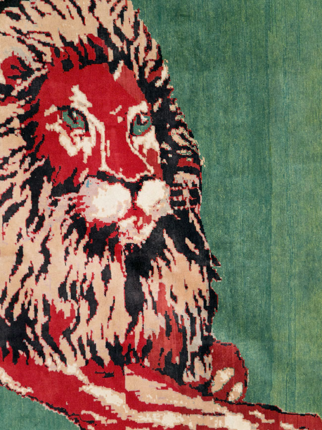 Modern Afghan Pictorial Carpet, No.29233 - Staging