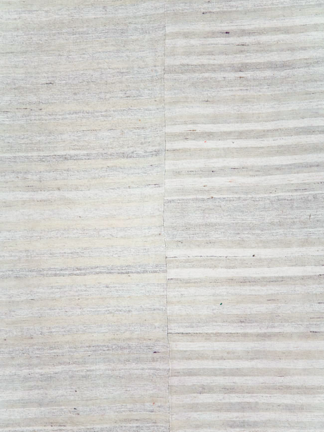 Vintage Turkish Flatweave Kilim Room Size Carpet, No.29244 - Staging