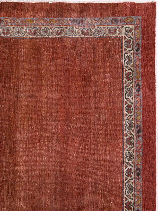 Antique Persian Mahal Carpet, No.29246 - Staging