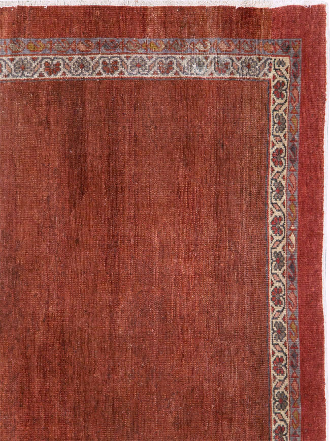Antique Persian Mahal Carpet, No.29246 - Staging