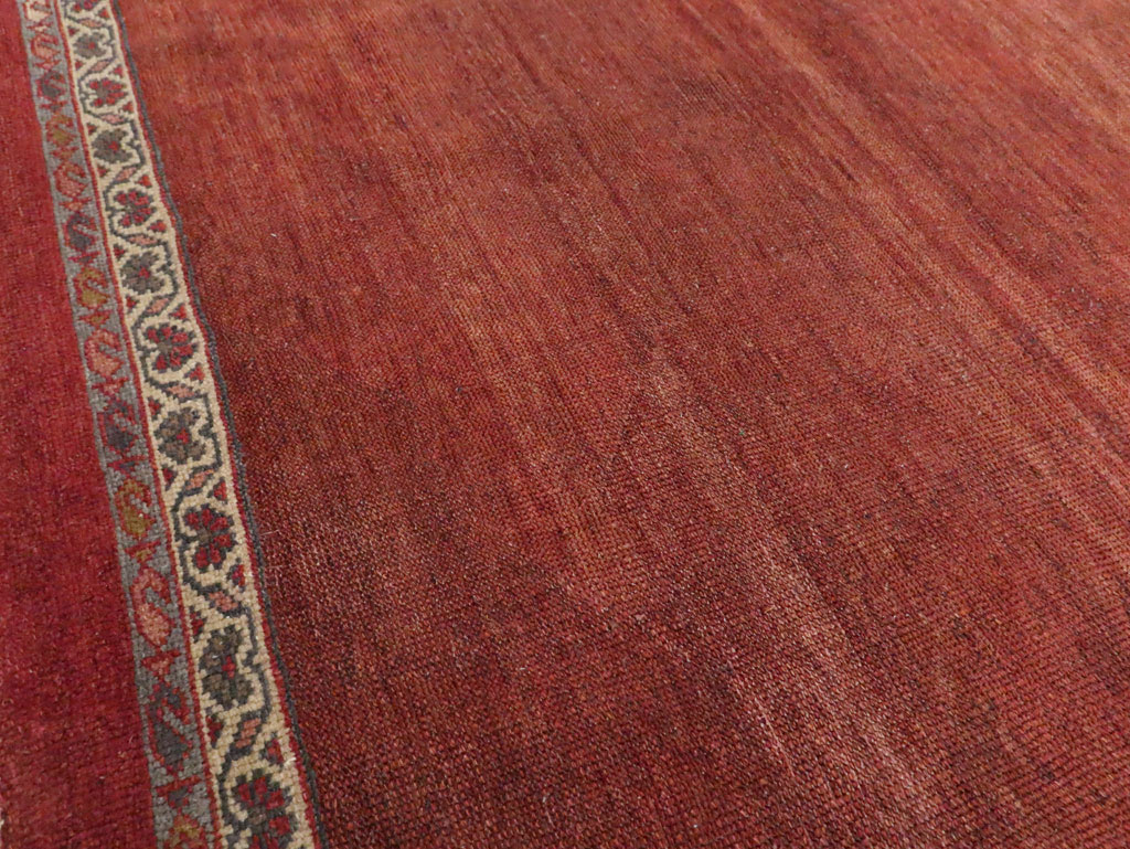 Antique Persian Mahal Carpet, No.29246 - Staging