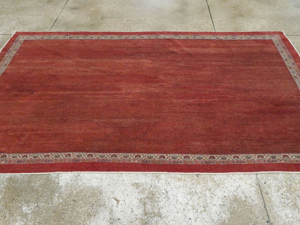 Antique Persian Mahal Carpet, No.29246 - Staging