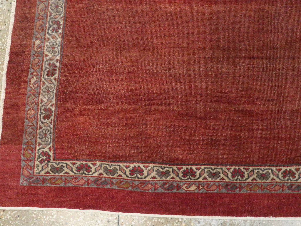 Antique Persian Mahal Carpet, No.29246 - Staging
