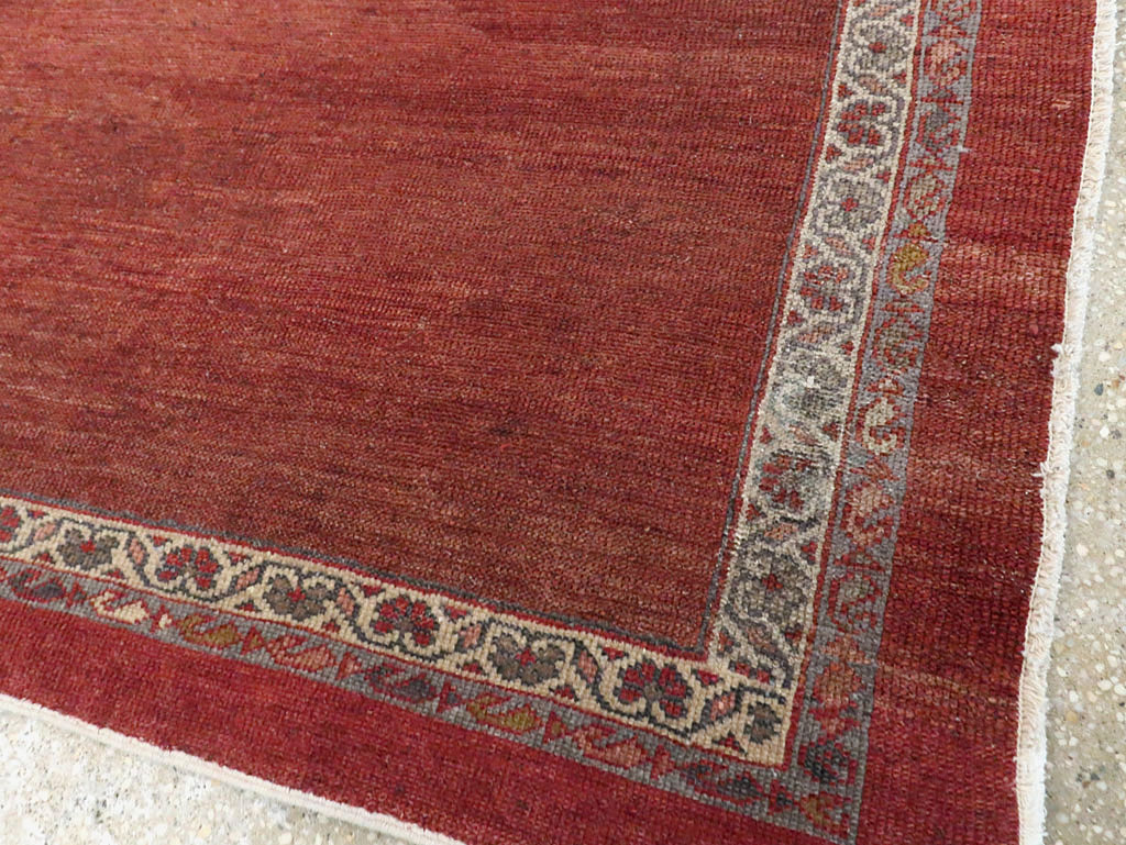 Antique Persian Mahal Carpet, No.29246 - Staging