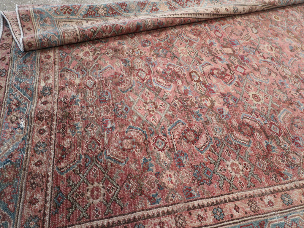 Antique Persian Malayer Gallery Carpet, No.29255 - Staging