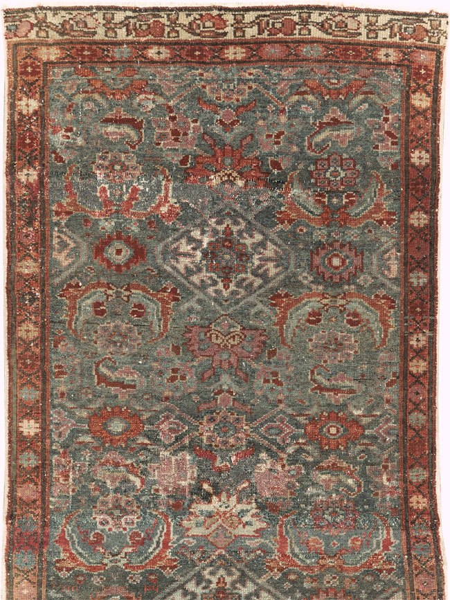 Vintage Persian Malayer Runner, No.29256 - Staging