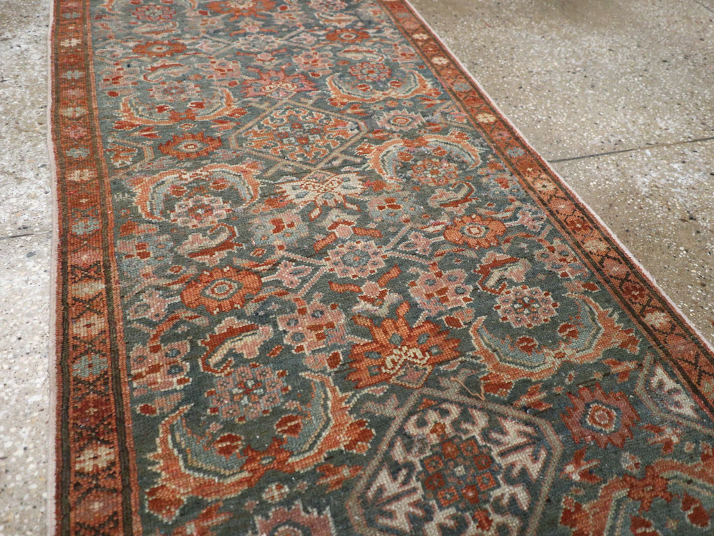 Vintage Persian Malayer Runner, No.29256 - Staging