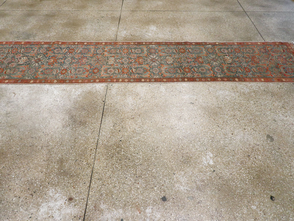 Vintage Persian Malayer Runner, No.29256 - Staging