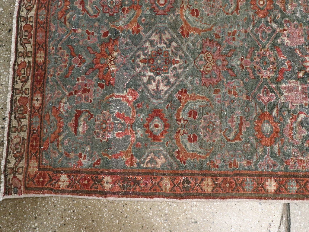 Vintage Persian Malayer Runner, No.29256 - Staging