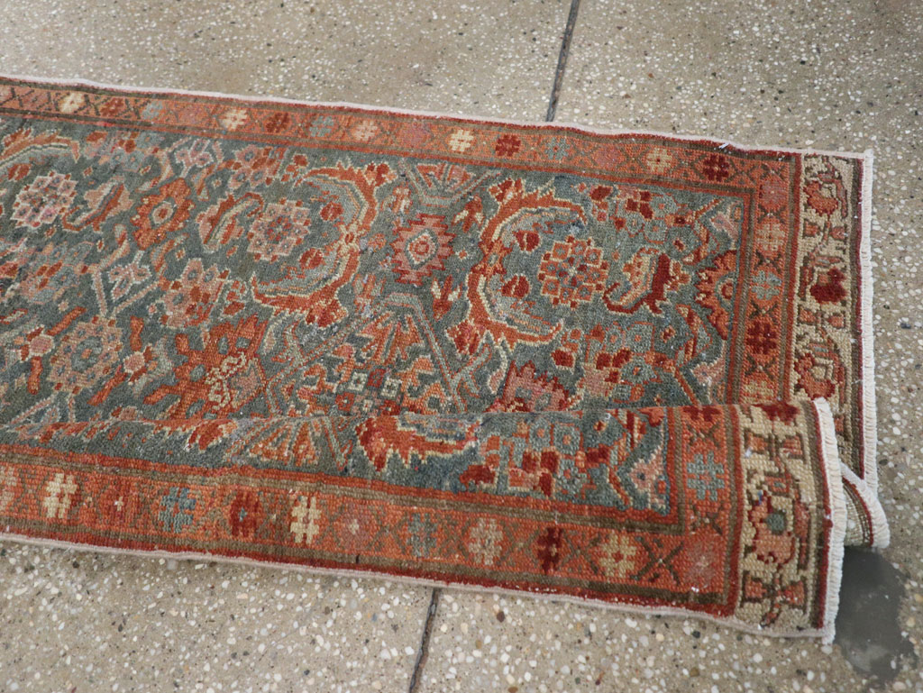 Vintage Persian Malayer Runner, No.29256 - Staging