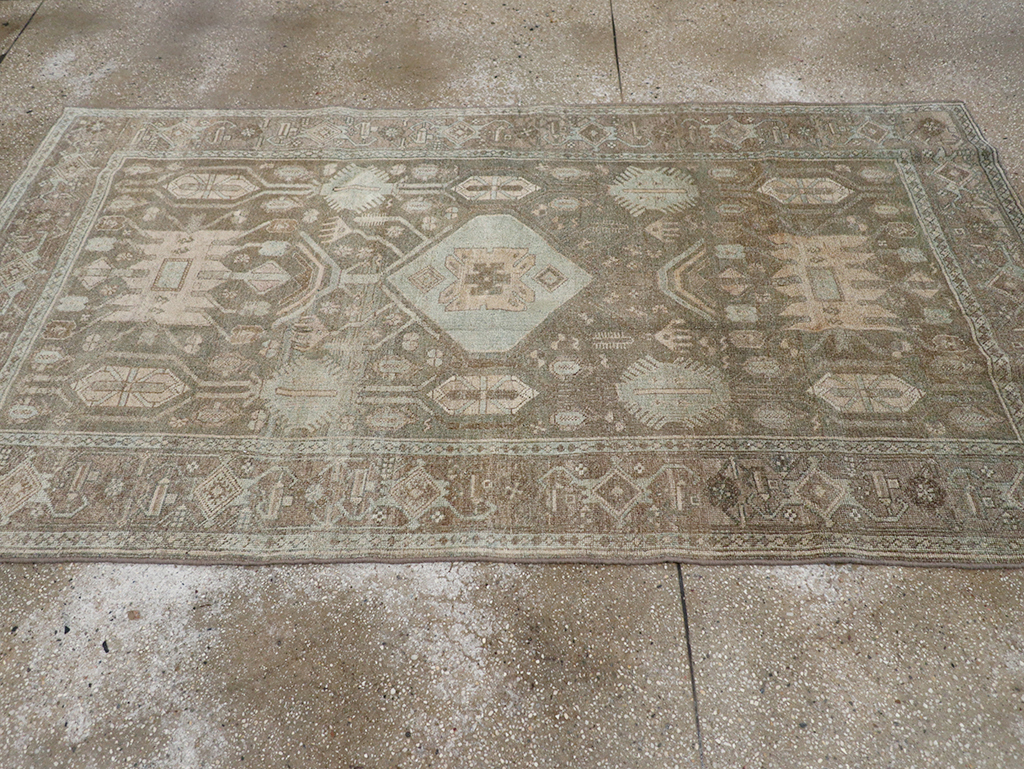 Antique Persian Bidjar Rug, No.29258 - Staging