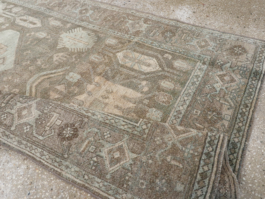 Antique Persian Bidjar Rug, No.29258 - Staging