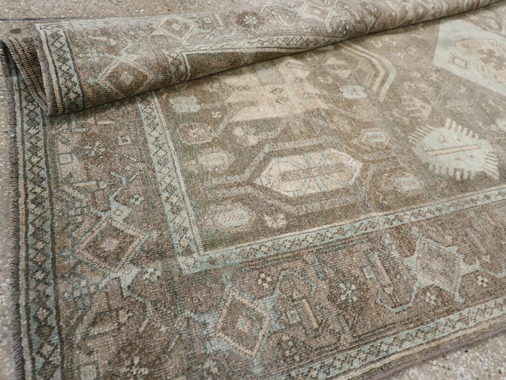 Antique Persian Bidjar Rug, No.29258 - Staging