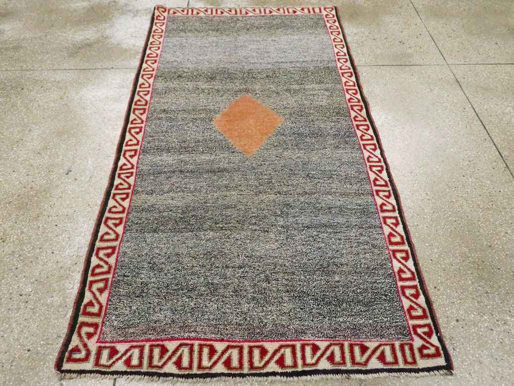 Vintage Persian Gabbeh Rug, No.29261 - Staging