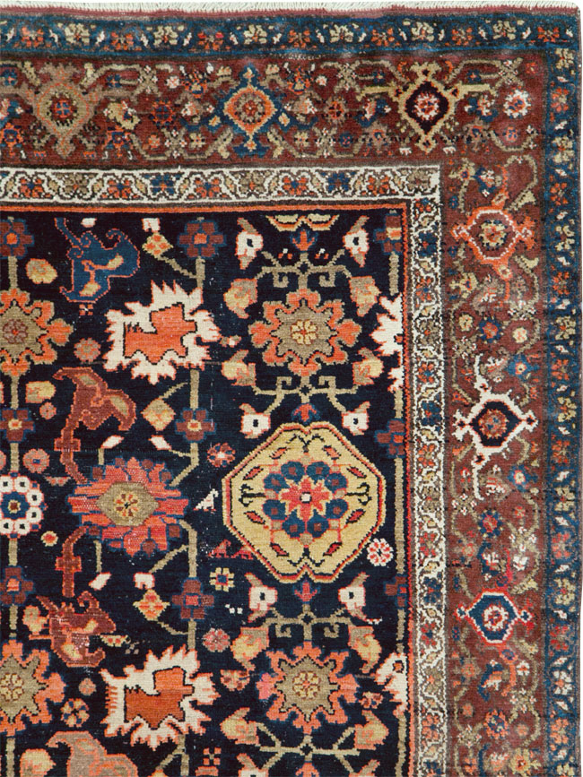 Antique Persian Malayer Gallery Carpet, No.29269 - Staging