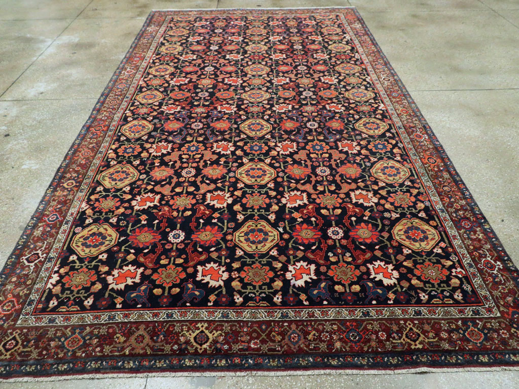 Antique Persian Malayer Gallery Carpet, No.29269 - Staging