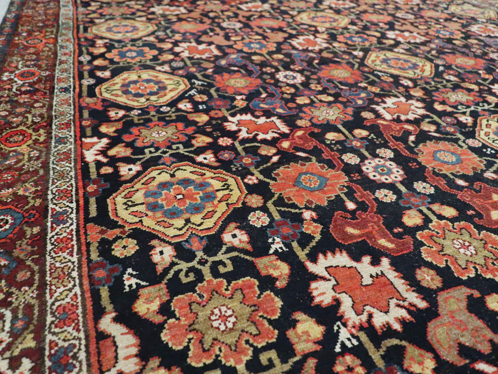 Antique Persian Malayer Gallery Carpet, No.29269 - Staging