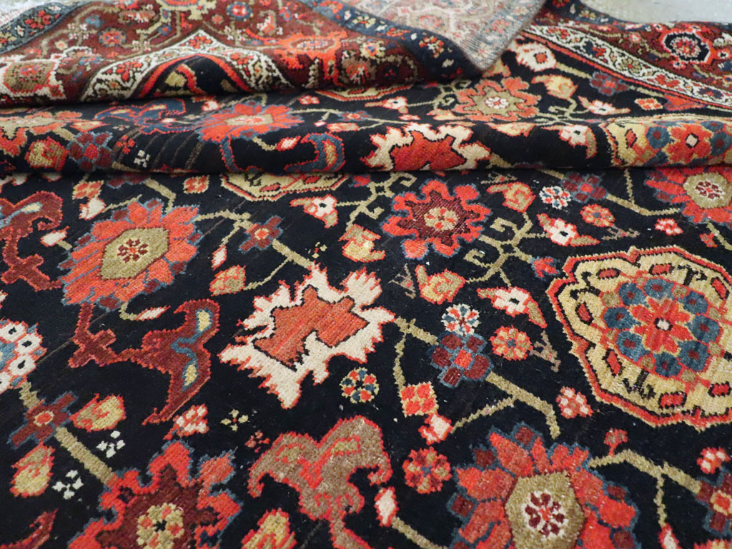 Antique Persian Malayer Gallery Carpet, No.29269 - Staging