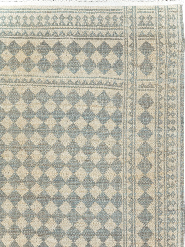 Mid-Century Vintage Persian Flatweave, No.29288 - Staging