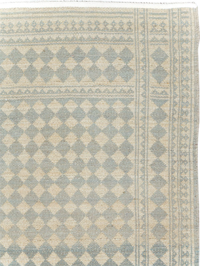 Mid-Century Vintage Persian Flatweave, No.29288 - Staging