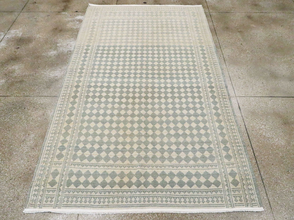 Mid-Century Vintage Persian Flatweave, No.29288 - Staging