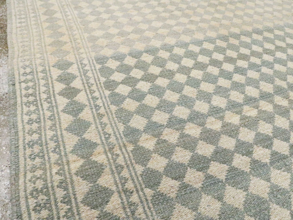 Mid-Century Vintage Persian Flatweave, No.29288 - Staging