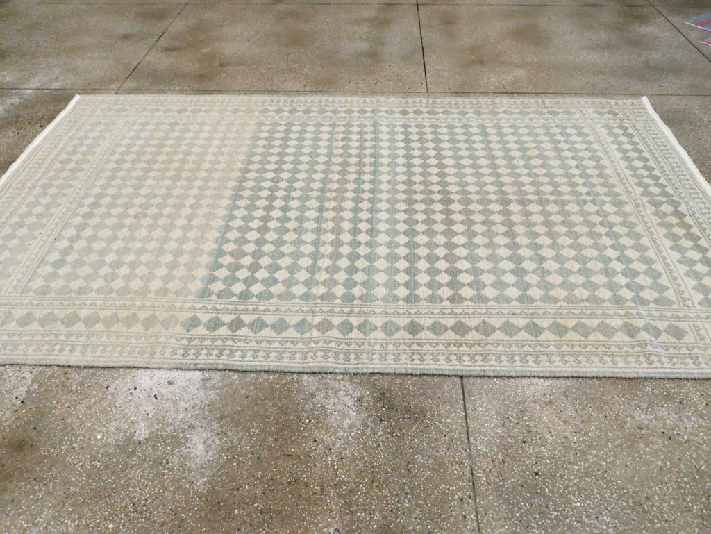 Mid-Century Vintage Persian Flatweave, No.29288 - Staging