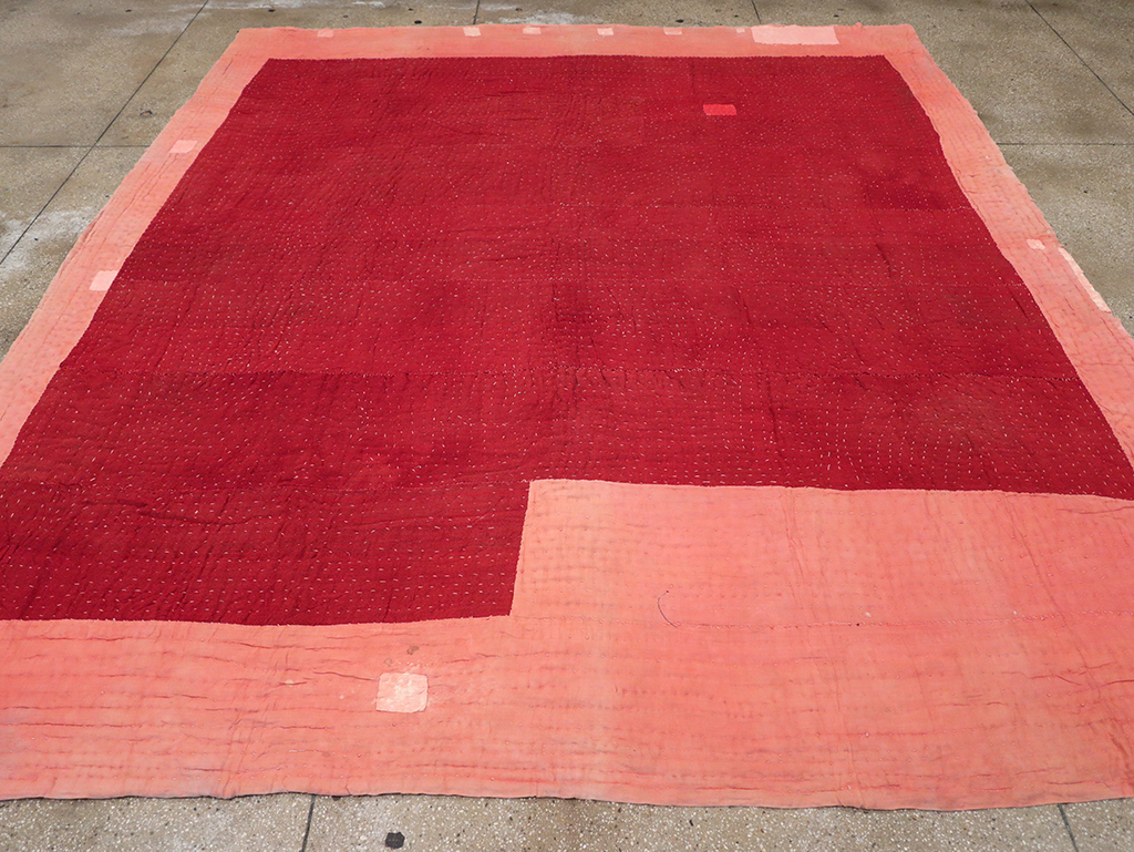 Vintage Persian Lahaf Blanket, No.29290 - Staging