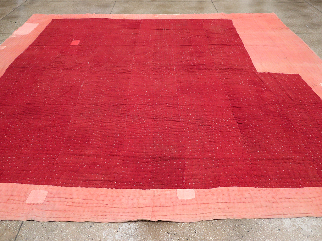 Vintage Persian Lahaf Blanket, No.29290 - Staging