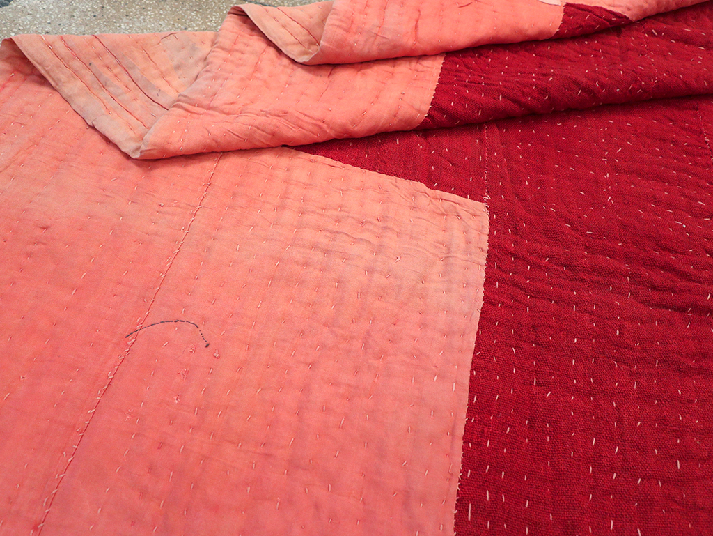 Vintage Persian Lahaf Blanket, No.29290 - Staging