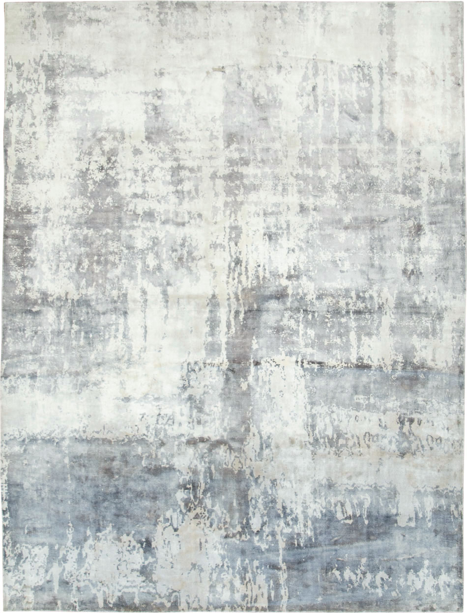 Contemporary Turkish Room Size Carpet, No.29325 - Staging