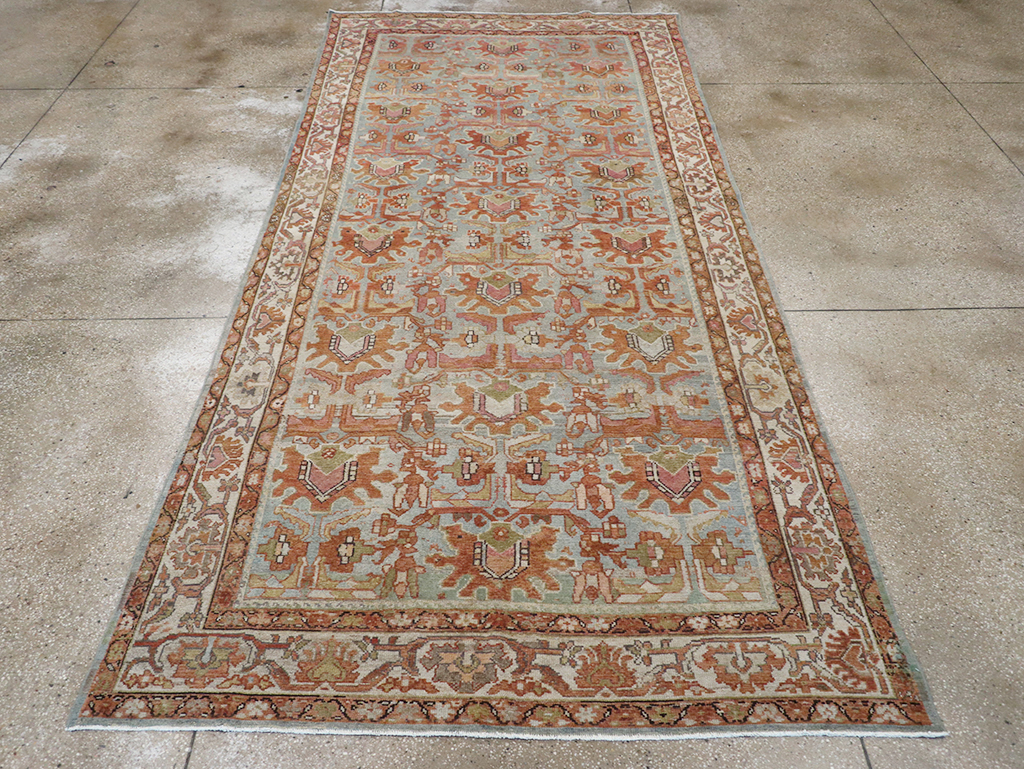 Vintage Persian Malayer Gallery Carpet, No.29370 - Staging