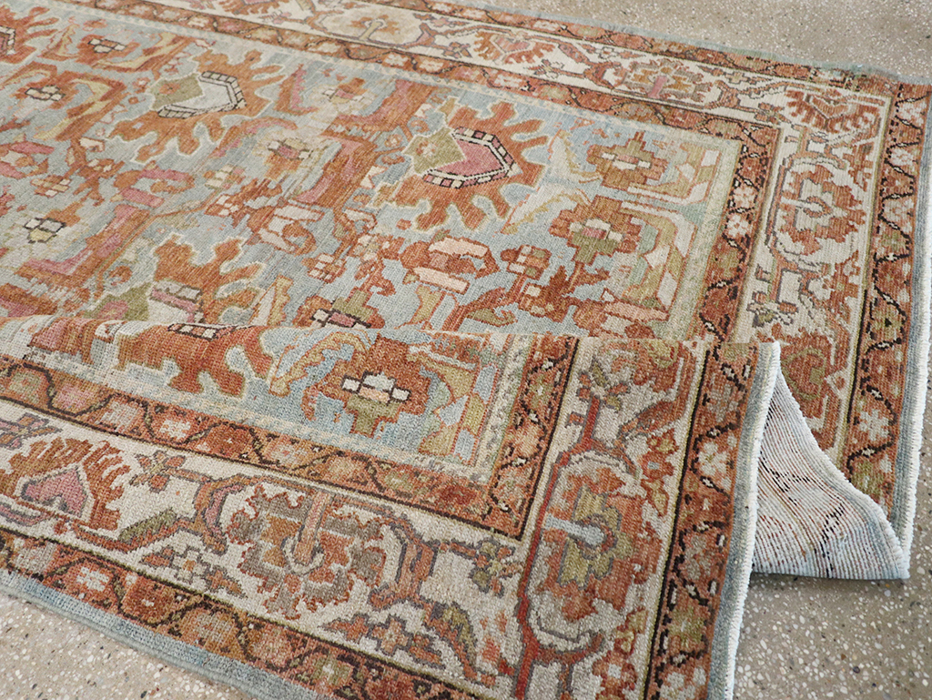 Vintage Persian Malayer Gallery Carpet, No.29370 - Staging