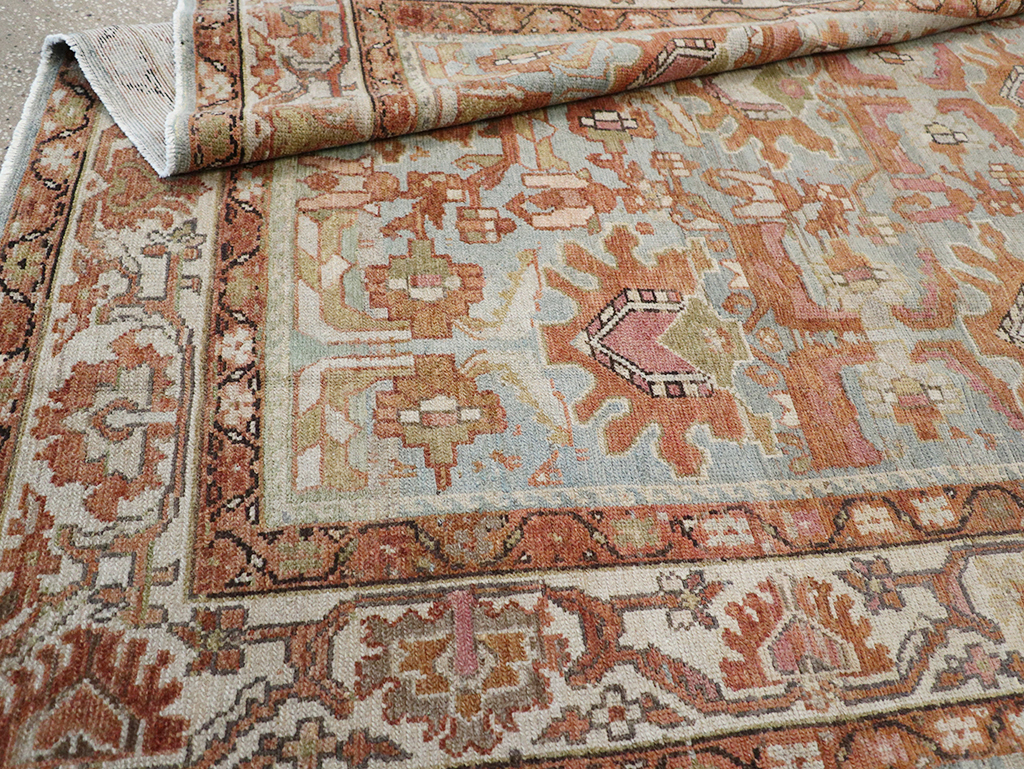 Vintage Persian Malayer Gallery Carpet, No.29370 - Staging
