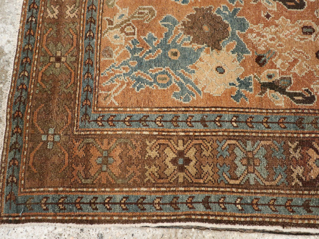 Antique Persian Malayer Throw Rug, No.29374 - Staging