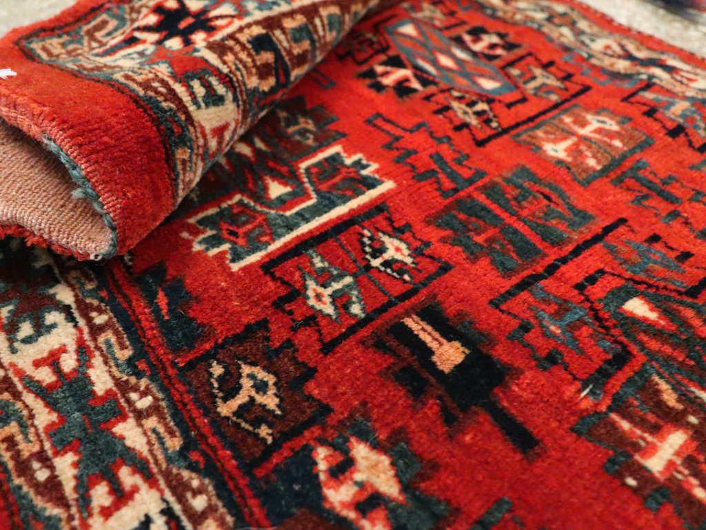 Vintage Central Asia Turkoman Bag Face, No.29382 - Staging