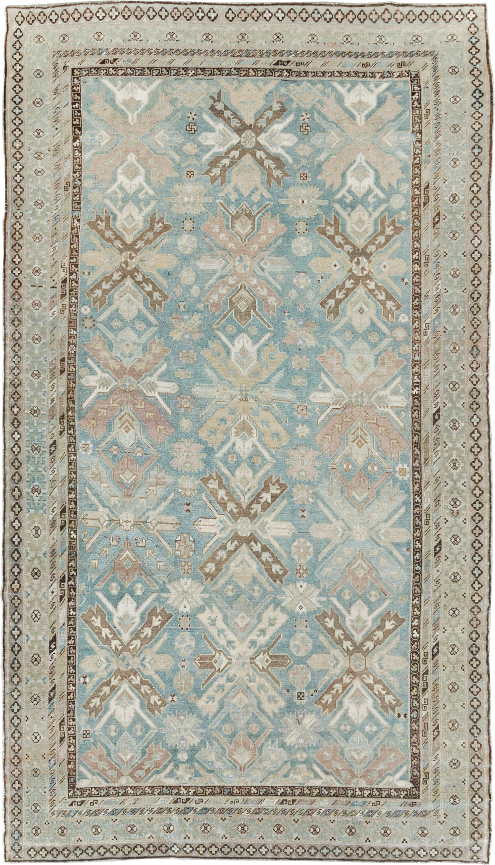 Antique Northwest Persian Gallery Carpet, No.29386 - Staging