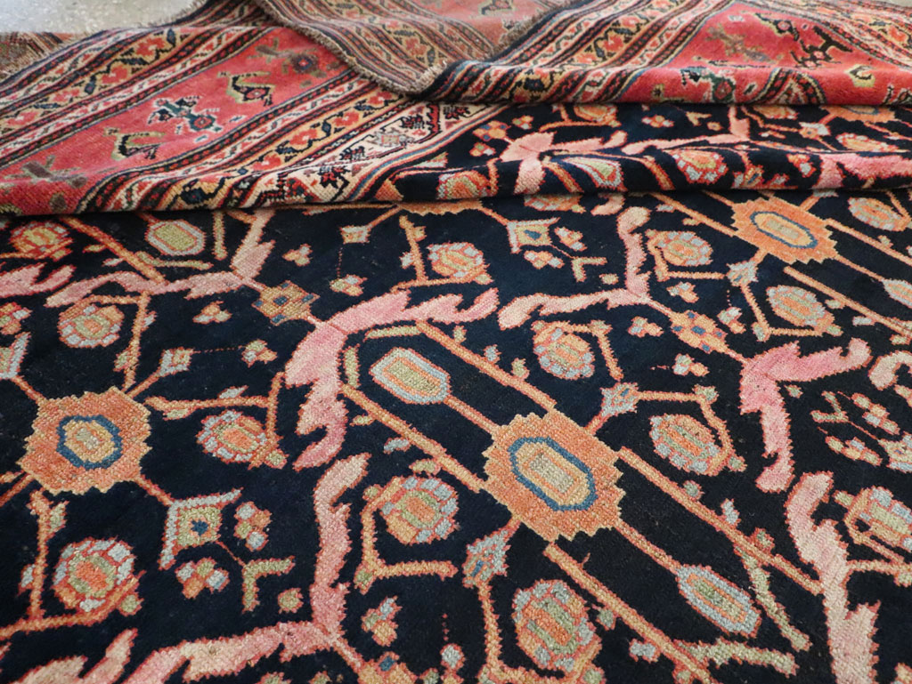 Antique Persian Bakhtiari Carpet, No.29400 - Staging