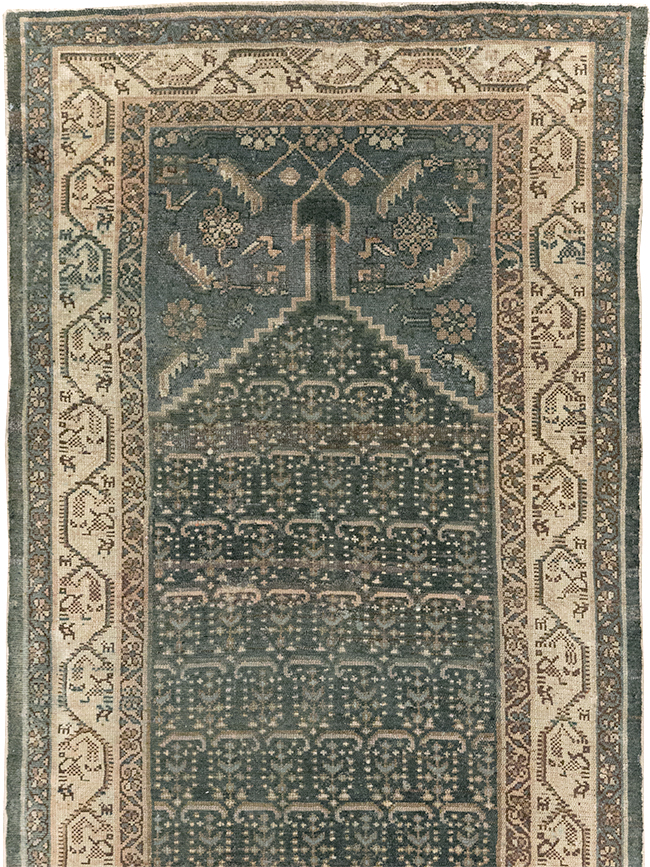Vintage Persian Malayer Runner, No.29403 - Staging