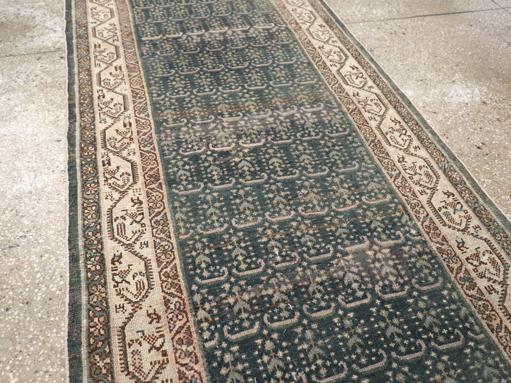 Vintage Persian Malayer Runner, No.29403 - Staging