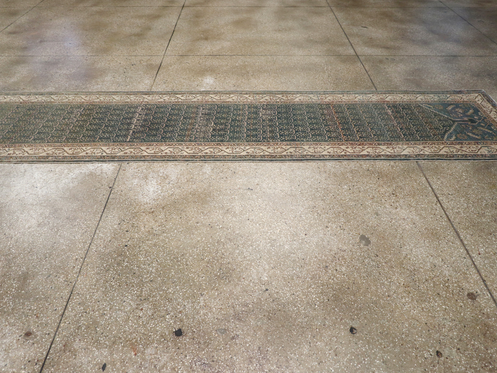 Vintage Persian Malayer Runner, No.29403 - Staging