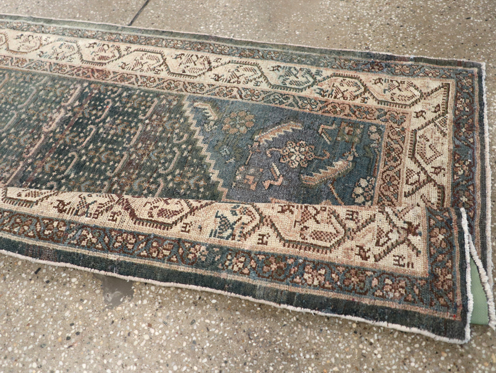 Vintage Persian Malayer Runner, No.29403 - Staging