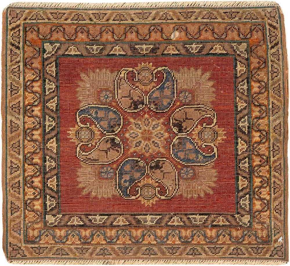 Antique Turkish Kayseri Rug, No.29413 - Staging
