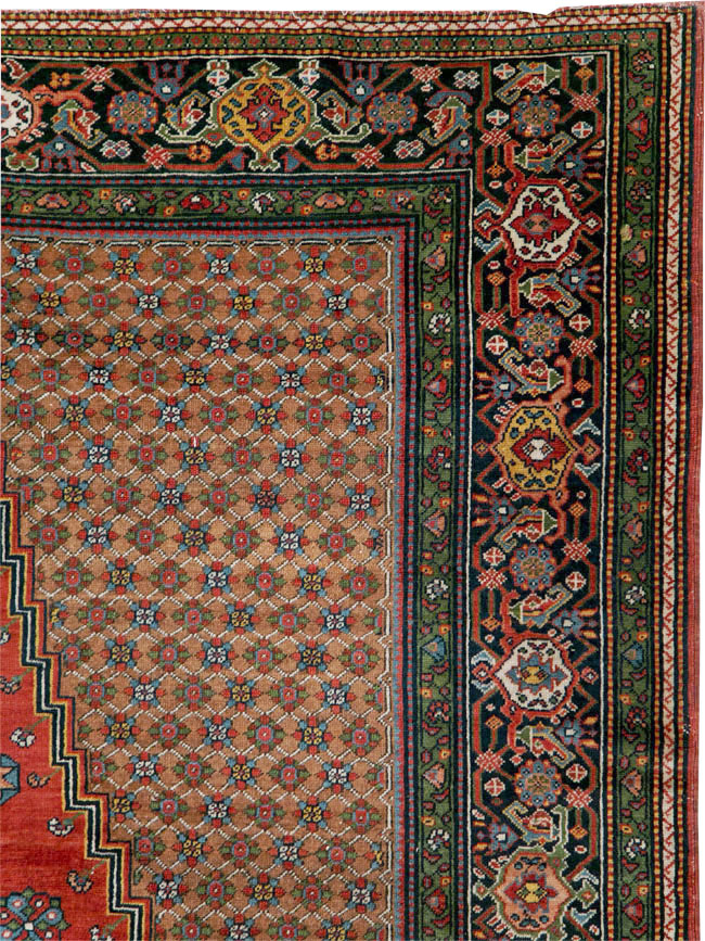 Antique Persian Fereghan Carpet, No.29420 - Staging