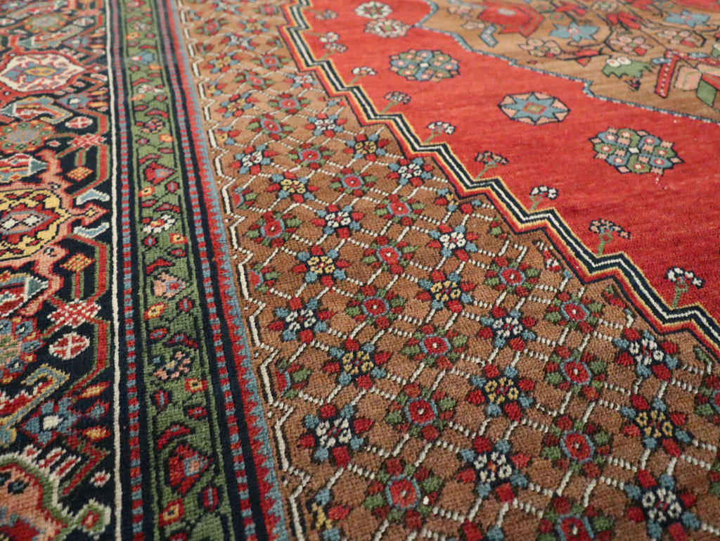 Antique Persian Fereghan Carpet, No.29420 - Staging